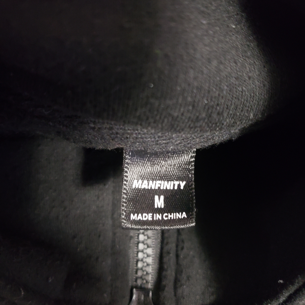 Shein/Manfinity Black Tracksuit Set - Picture 4 of 5